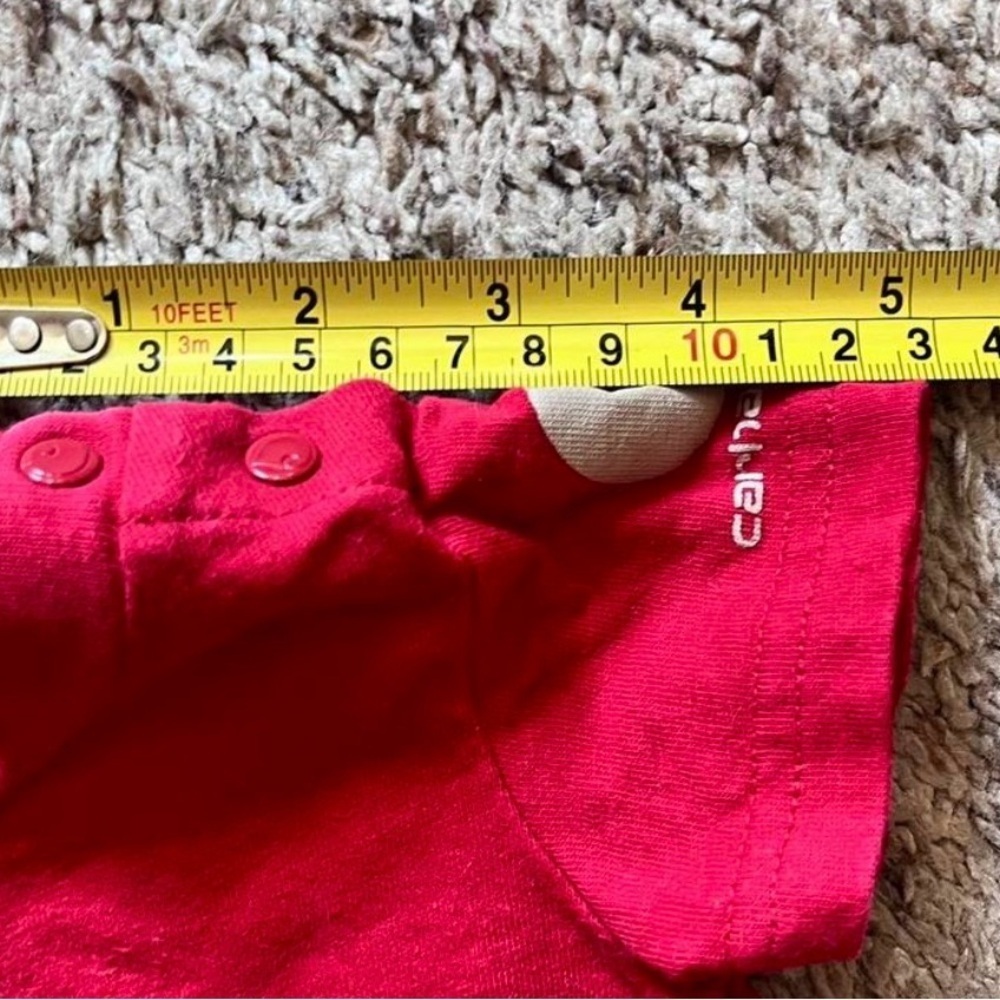 Carhartt Baby Red 'Rough and Tough' Graphic T, size 6months - Picture 7 of 7